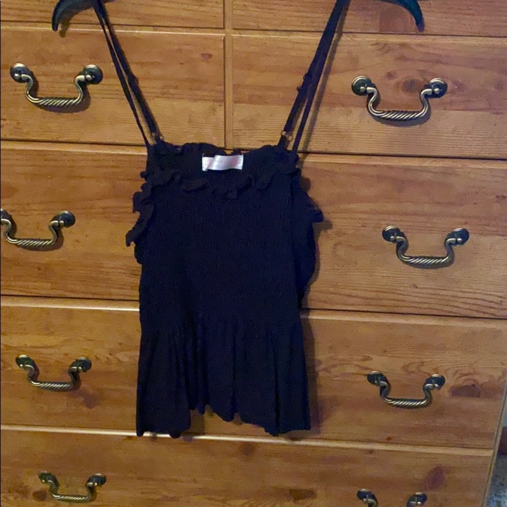 So cute smocked front/back camisole